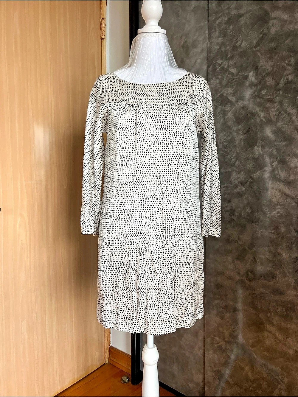 Twelfth Street by Cynthia Vincent Silk Printed Mini Dress Small